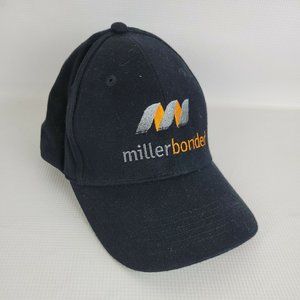 Miller Bonded Hat Adjustable Baseball Cap Memorabilia Black H008